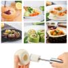 4pcs Replaceable Head Vegetable Spiral Cutter Vege Drill Spiralizer Digging Device Corer Device Corer For Stuffed Vegetables