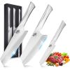 Dimoedge 3-Piece Chef Knife Set, High Carbon Steel Ultra Sharp Professional Japanese Kitchen Knife