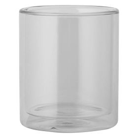 Thyme & Table 13oz Double Wall Drinking Glass, Clear