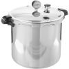 Presto 01784 23-Quart Induction Compatible Pressure Canner, Silver, Aluminum