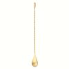 Thyme & Table Stainless Steel Gold Cocktail Stirrer Spoon