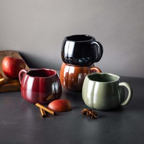 Thyme & Table 4-Pack 16oz Pumpkin Pearl Coffee Mugs