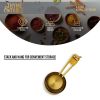 Thyme & Table 4-Piece Gold Stainless Steel Measuring Cup Set