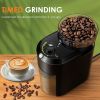 Wancle Electric Burr Coffee Grinder Adjustable Burr Mill Conical Coffee Bean Grinding with 28 Precise Grind Setting 220V/120V