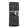 Thyme & Table 4-Pack Kitchen Towels, Black