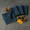 Thyme & Table 4-Piece Set Bar Mop Towels, Navy